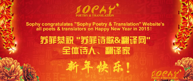 苏菲恭祝“苏菲诗歌&翻译网”全体诗人翻译家新年快乐Happy New Year ! 